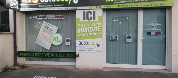 Photo agence Carte grise café SAINTE-GENEVIÈVE-DES-BOIS