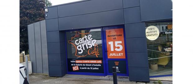 Photo agence Carte grise café QUIMPER
