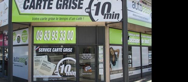 Photo agence Carte grise café DIJON